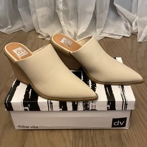 DV by Dolce Vita Ivory Davina Mules